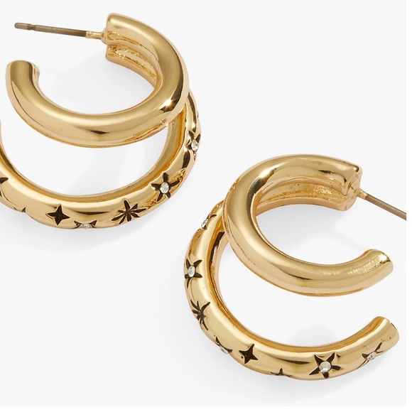 Alex and Ani Star Earrings - Picture 1 of 5